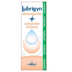 LUBRIGYN COFANETTO DETERGENTE 200 ML + 15 SALVIETTINE - pharmaonline24.it
