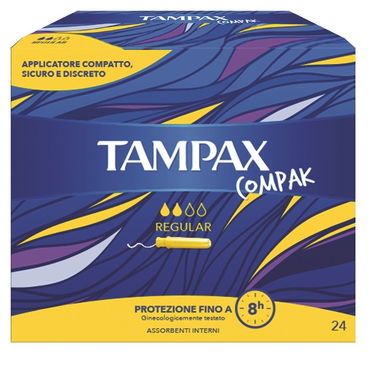 TAMPAX COMPAX REGULAR 24 PEZZI - pharmaonline24.it