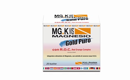 MGK VIS MAGNESIO GOLD PURO 20 BUSTE - pharmaonline24.it