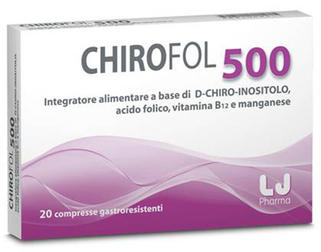 CHIROFOL 500 20 COMPRESSE GASTRORESISTENTI - pharmaonline24.it