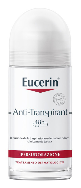 EUCERIN DEODORANTE ANTITRASPIRANT ROLL-ON 50 ML - pharmaonline24.it