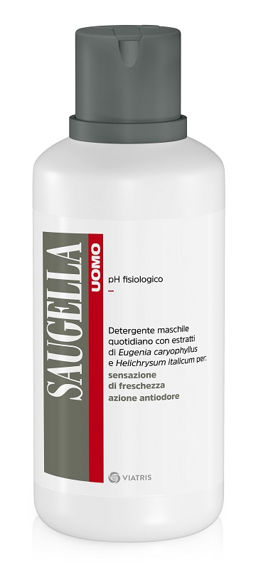 SAUGELLA UOMO PH FISIOLOGICO DETERGENTE MASCHILE 500 ML - pharmaonline24.it