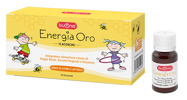 BUONA ENERGIA ORO 10 FLACONCINI DA 10 ML - pharmaonline24.it