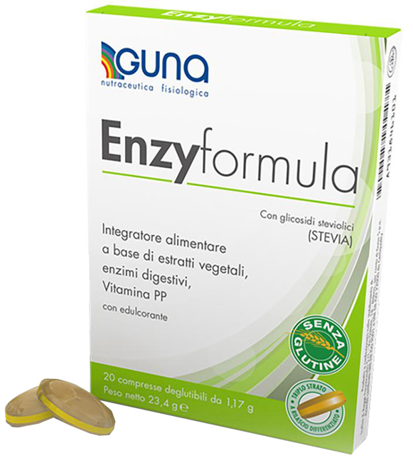 ENZYFORMULA 20 COMPRESSE DEGLUTIBILI - pharmaonline24.it