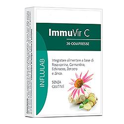 LABORATORIO DELLA FARMACIA IMMUVIR C 20 COMPRESSE LINEA INFLULAB - pharmaonline24.it