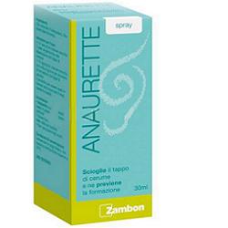 SPRAY IRRIGATORE PER LA RIMOZIONE DEL CERUME ANAURETTE 30 ML - pharmaonline24.it