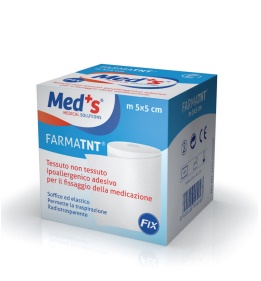 CEROTTO MEDS FARMATESSUTO NON TESSUTO TESSUTO NON TESSUTO FIX IPOALLERGENICO ADESIVO 250X5 CM - pharmaonline24.it
