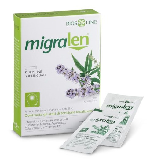 BIOSLINE MIGRALEN 12 BUSTINE - pharmaonline24.it