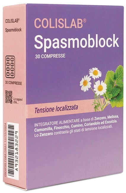 SPASMOBLOCK 30 COMPRESSE LINEA COLISLAB - pharmaonline24.it