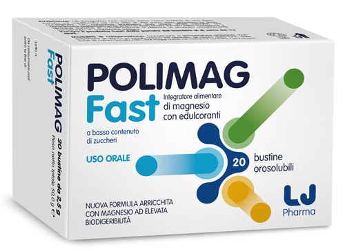 POLIMAG FAST 20 BUSTINE OROSOLUBILI - pharmaonline24.it