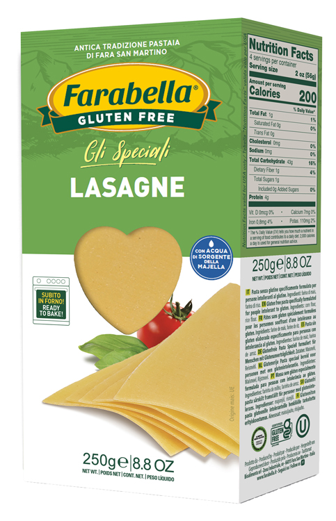 FARABELLA LASAGNE 250 G - pharmaonline24.it
