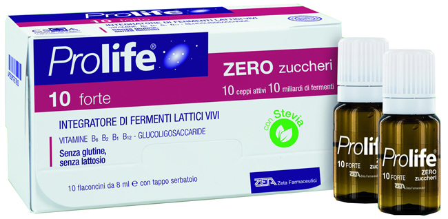PROLIFE 10 MILIARDI ZERO ZUCCHERO 10 FLACONI DA 8 ML - pharmaonline24.it