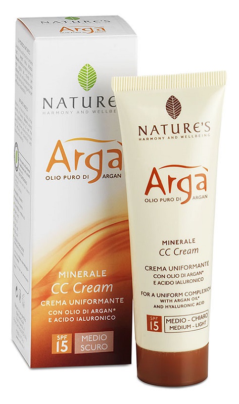 ARGA' CC CREAM VISO MEDIO SCURA 50 ML NATURE'S - pharmaonline24.it