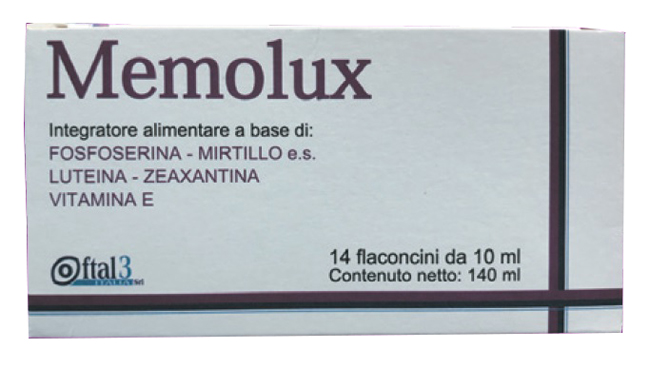 MEMOLUX 14 FLACONCINI 10 ML - pharmaonline24.it