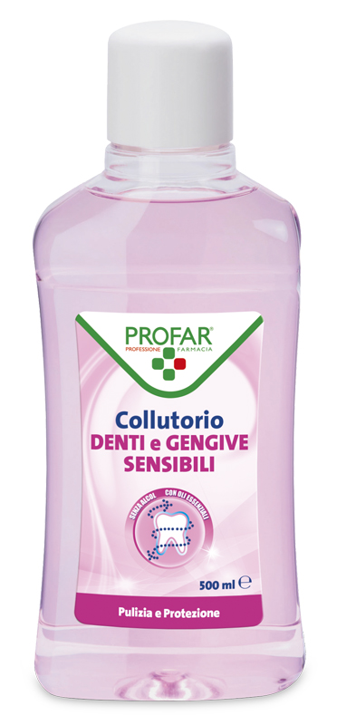 PROFAR COLLUTORIO DENTI/GENGIVE SENSIBILI 500 ML - pharmaonline24.it