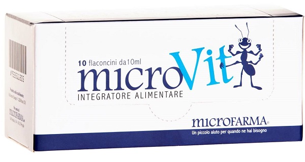 MICROVIT 10 FLACONCINI DA 10 ML - pharmaonline24.it