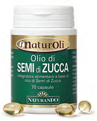 NATUROLI OLIO DI SEMI DI ZUCCA 70 CAPSULE - pharmaonline24.it