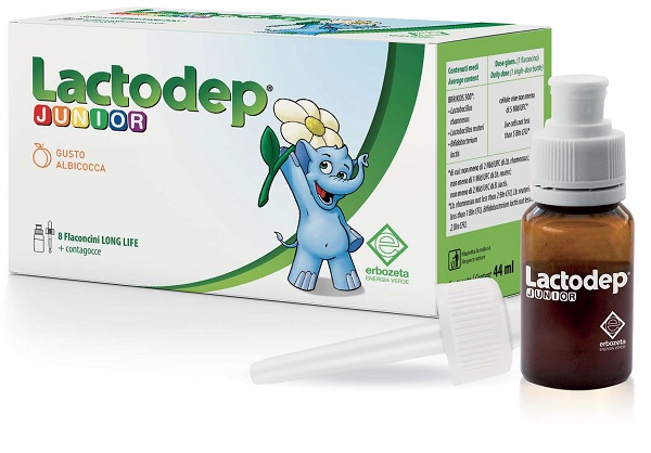 LACTODEP JUNIOR 8 FLACONCINI X 5,5 ML - pharmaonline24.it