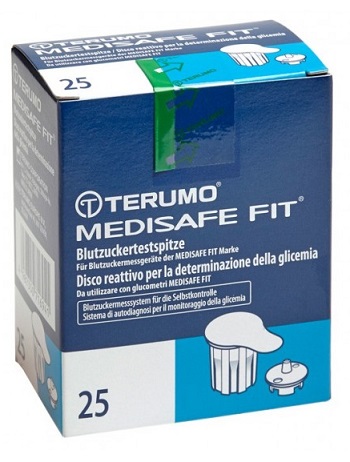 DISCO PER LA DETERMINAZIONE DELLA GLICEMIA MEDISAFE FIT 25 PEZZI - pharmaonline24.it