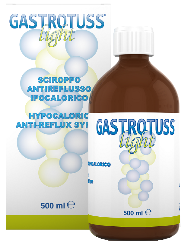 SCIROPPO ANTIREFLUSSO IPOCALORICO GASTROTUSS LIGHT 500 ML - pharmaonline24.it