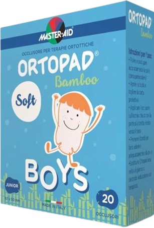 CEROTTO OCULARE PER ORTOTTICA ORTOPAD SOFT BOYS REGULAR 20 PEZZI - pharmaonline24.it