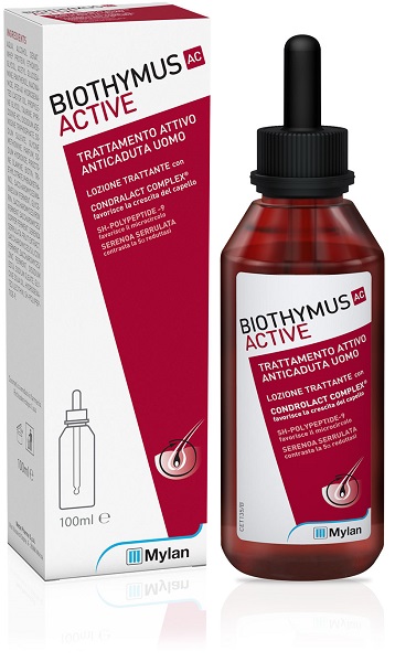 BIOTHYMUS AC ACTIVE TRATTAMENTO ATTIVO ANTICADUTA UOMO LOZIONE 100 ML - pharmaonline24.it