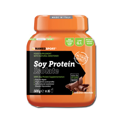 SOY PROTEIN ISOLATE DELICIOUS CHOCOLATE POLVERE 500 G - pharmaonline24.it