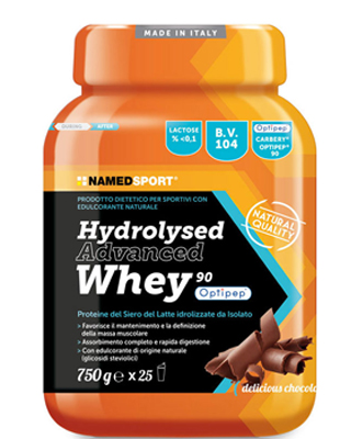 HYDROLYSED ADVANCED WHEY DELICIOUS CHOCOLATE BARATTOLO POLVERE ORALE 750 G - pharmaonline24.it
