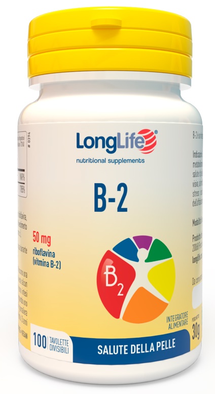 LONGLIFE B2 50 MG 100 TAVOLETTE DIVISIBILI - pharmaonline24.it