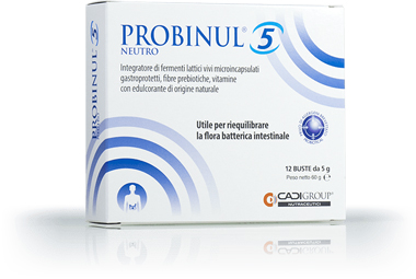 PROBINUL 5 NEUTRO 12 BUSTINE - pharmaonline24.it