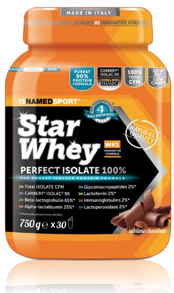 STAR WHEY SUBLIME CHOCOLATE 750 G - pharmaonline24.it