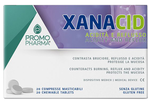 XANACID 20 COMPRESSE MASTICABILI - pharmaonline24.it