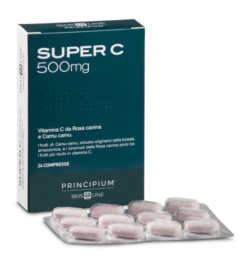 PRINCIPIUM SUPER C 500 24 COMPRESSE 24,2 G - pharmaonline24.it