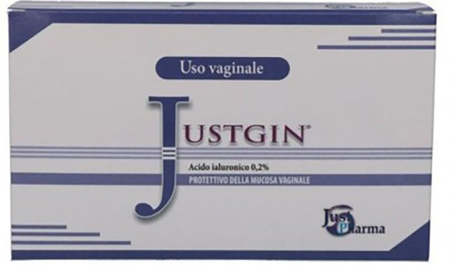 JUSTGIN PROTETTIVO MUCOSA VAGINALE ACIDO IALURONICO 4 FLACONI DA 30 ML - pharmaonline24.it