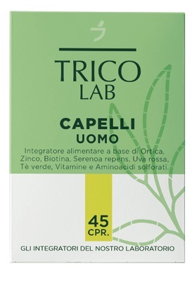 LABORATORIO DELLA FARMACIA TRICOLAB CAPELLI UOMO 45 COMPRESSE - pharmaonline24.it