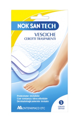 NOK SAN TECH CEROTTO VESCICALE GRANDE 5 PEZZI - pharmaonline24.it