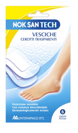 NOK SAN TECH CEROTTO VESCICALE PICCOLO 6 PEZZI - pharmaonline24.it