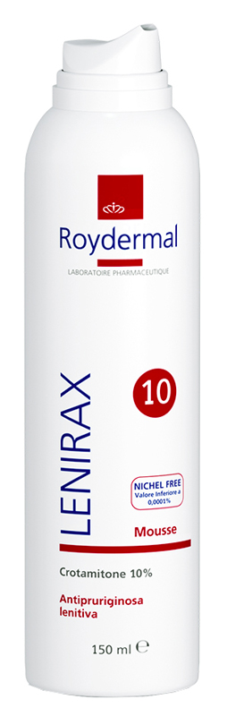 LENIRAX 10 MOUSSE DERMATOLOGICA CROTAMITONE 10% 150 ML - pharmaonline24.it