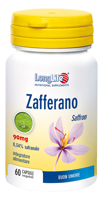 LONGLIFE ZAFFERANO 60 CAPSULE VEGETALI - pharmaonline24.it