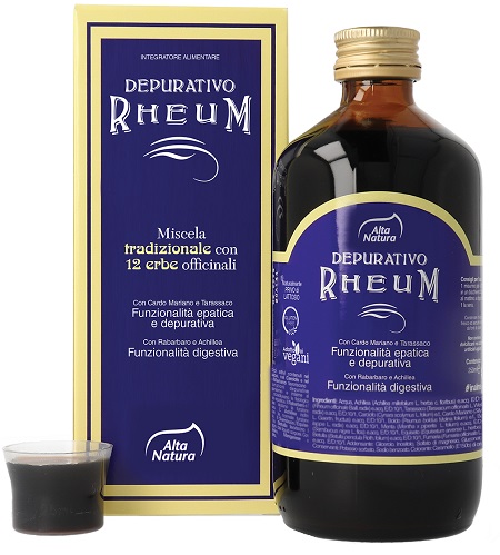 DEPURATIVO RHEUM MISCELA ERBE OFFICINALI 250 ML - pharmaonline24.it