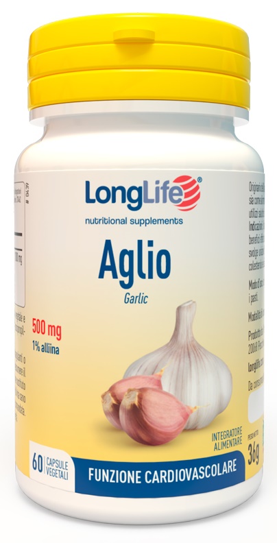 LONGLIFE AGLIO 60 CAPSULE VEGETALI - pharmaonline24.it