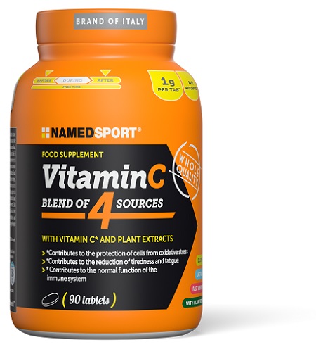 VITAMIN C 4 NATURAL BLEND 90 COMPRESSE - pharmaonline24.it