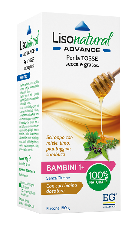 LISONATURAL ADVANCE BAMBINI 133 ML - pharmaonline24.it