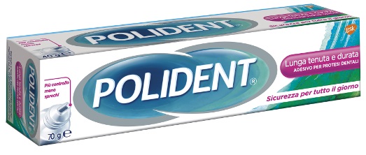 ADESIVO PROTESI DENTALI POLIDENT LUNGA TENUTA 70 G - pharmaonline24.it