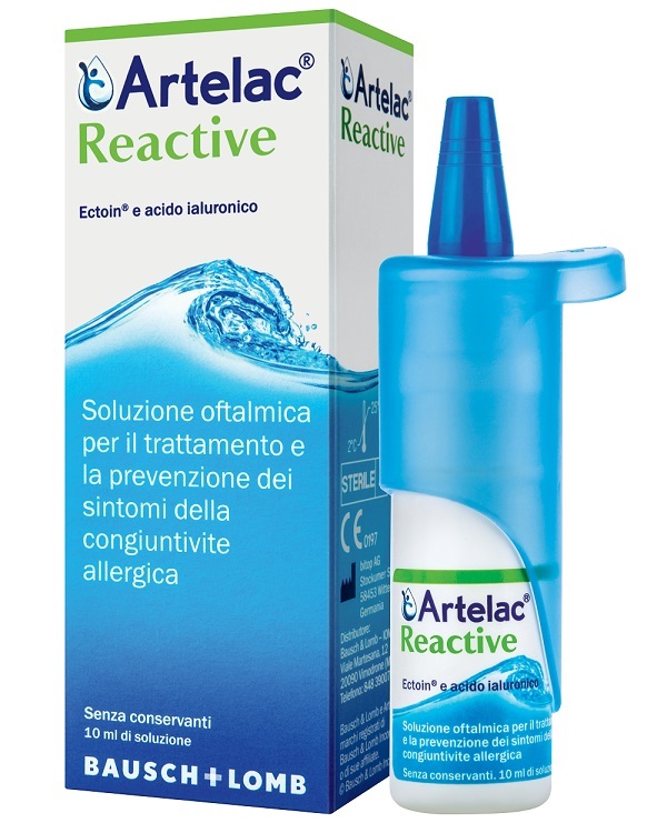 ARTELAC REACTIVE SOLUZIONE OFTALMICA MULTIDOSE FLACONE 10 ML - pharmaonline24.it