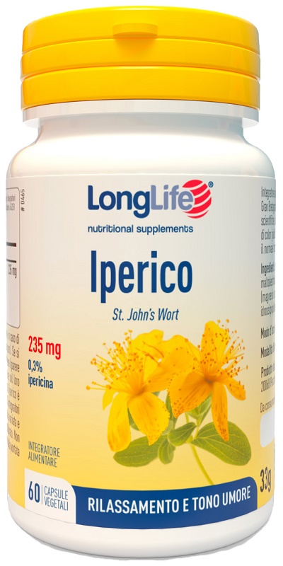 LONGLIFE IPERICO 60 CAPSULE VEGETALI - pharmaonline24.it