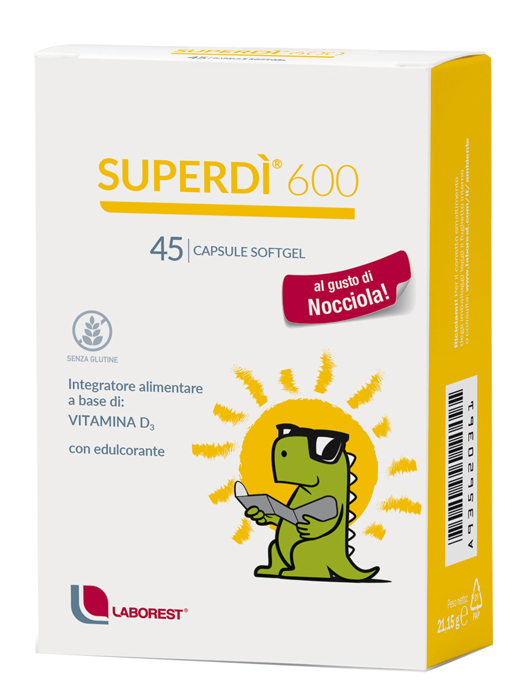 SUPERDI' 600 45 CAPSULE - pharmaonline24.it
