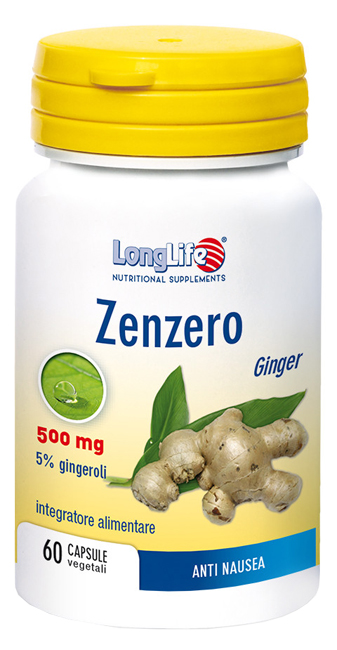 LONGLIFE ZENZERO 60 CAPSULE VEGETALI - pharmaonline24.it
