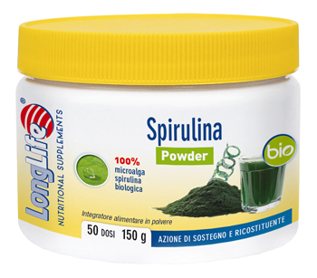 LONGLIFE SPIRULINA BIO 150 G - pharmaonline24.it