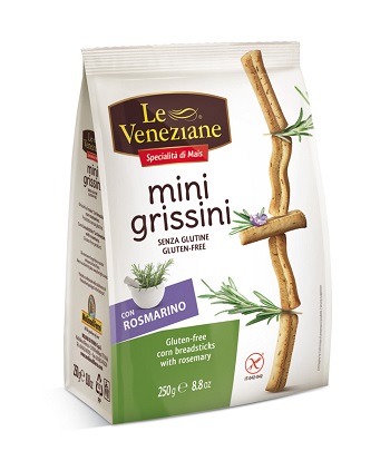 LE VENEZIANE MINI GRISSINI ROSMARINO 250 G - pharmaonline24.it